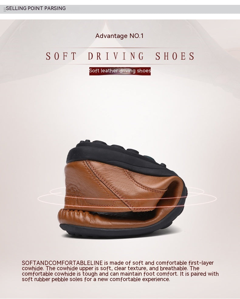 Plus Size Fashion Outdoor Business Casual Shoes